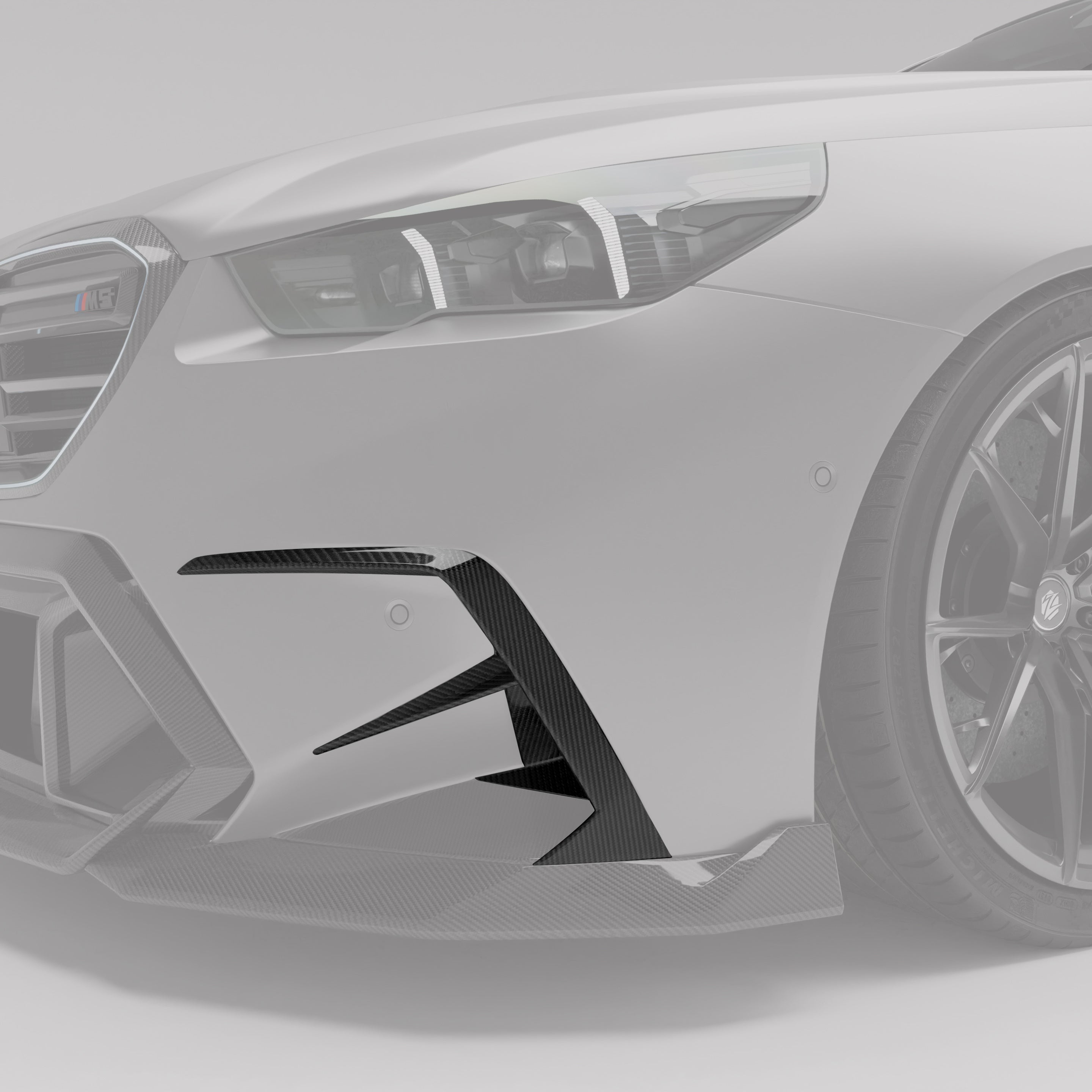BMW M5 G90 Carbon Fiber Canards - Revozport
