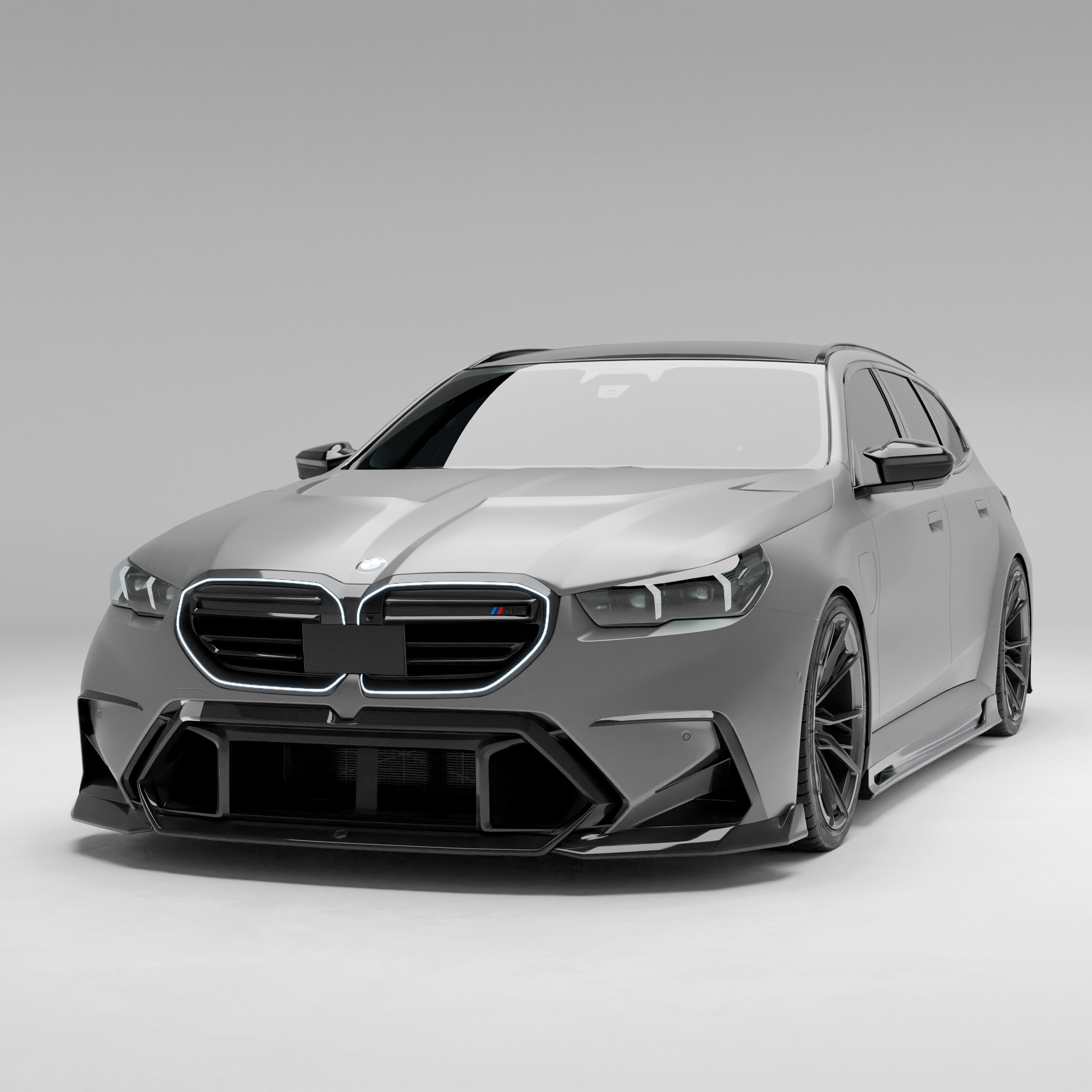 BMW M5 G99 Carbon Fiber Front Lip - Revozport