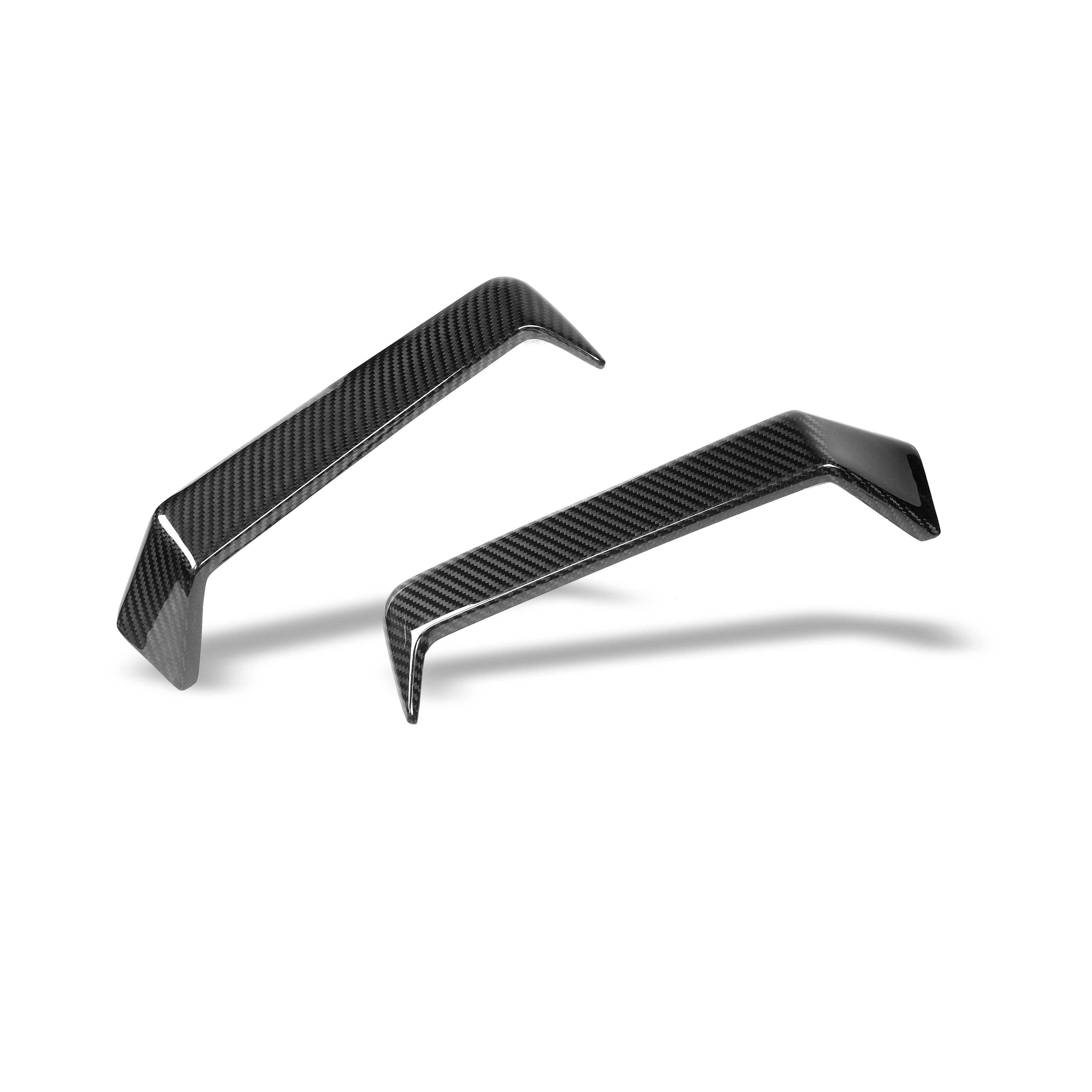 BMW M5 G90 Carbon Fiber Rear Canards - Revozport