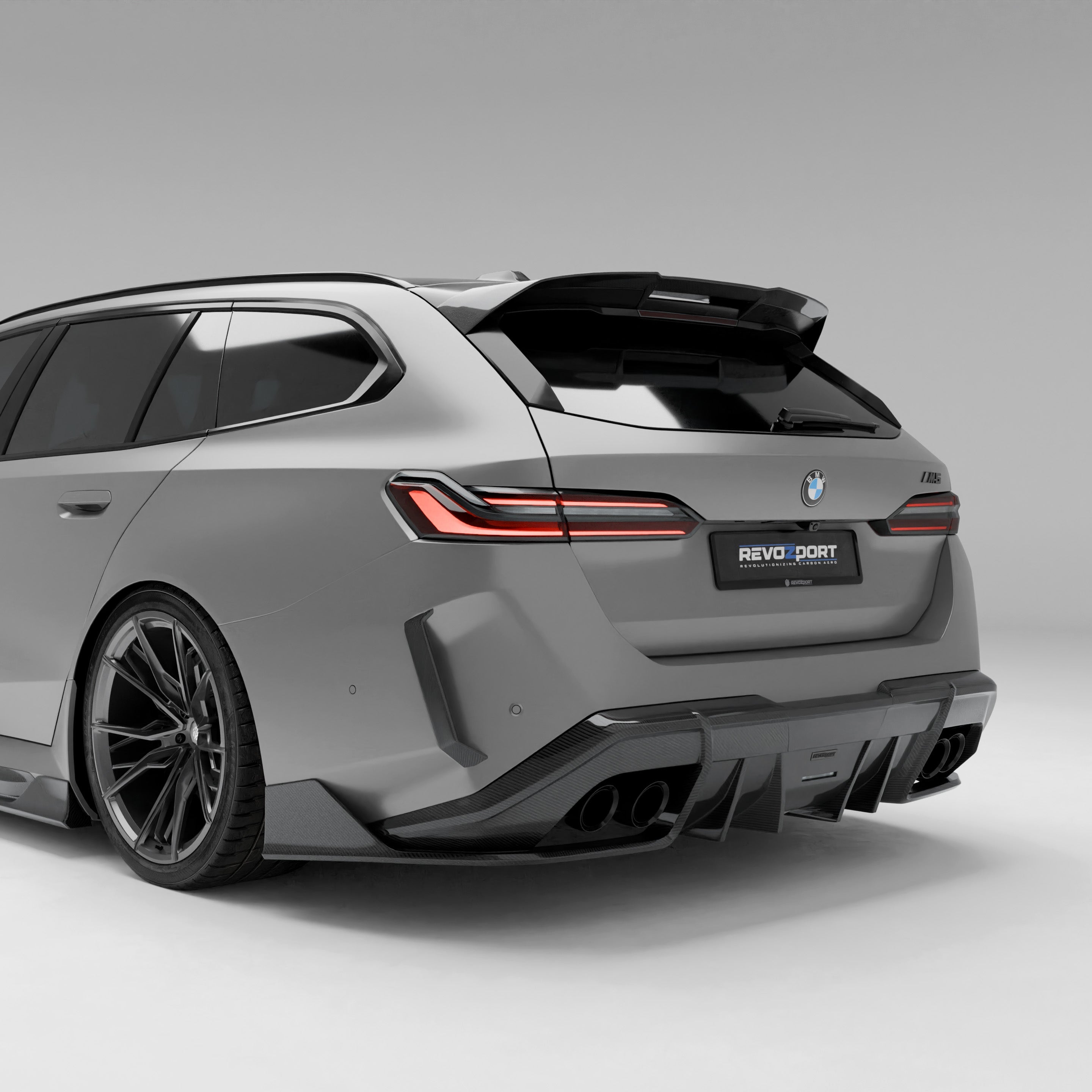 BMW M5 G99 Carbon Fiber Rear Diffuser - Revozport