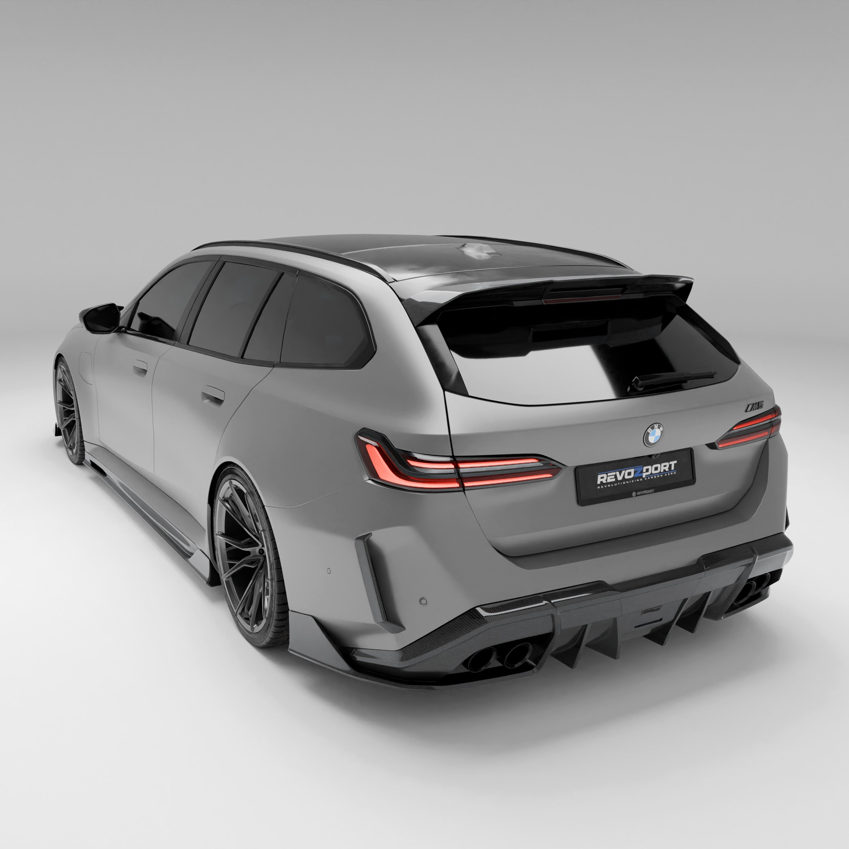BMW M5 G99 Carbon Fiber Rear Diffuser - Revozport