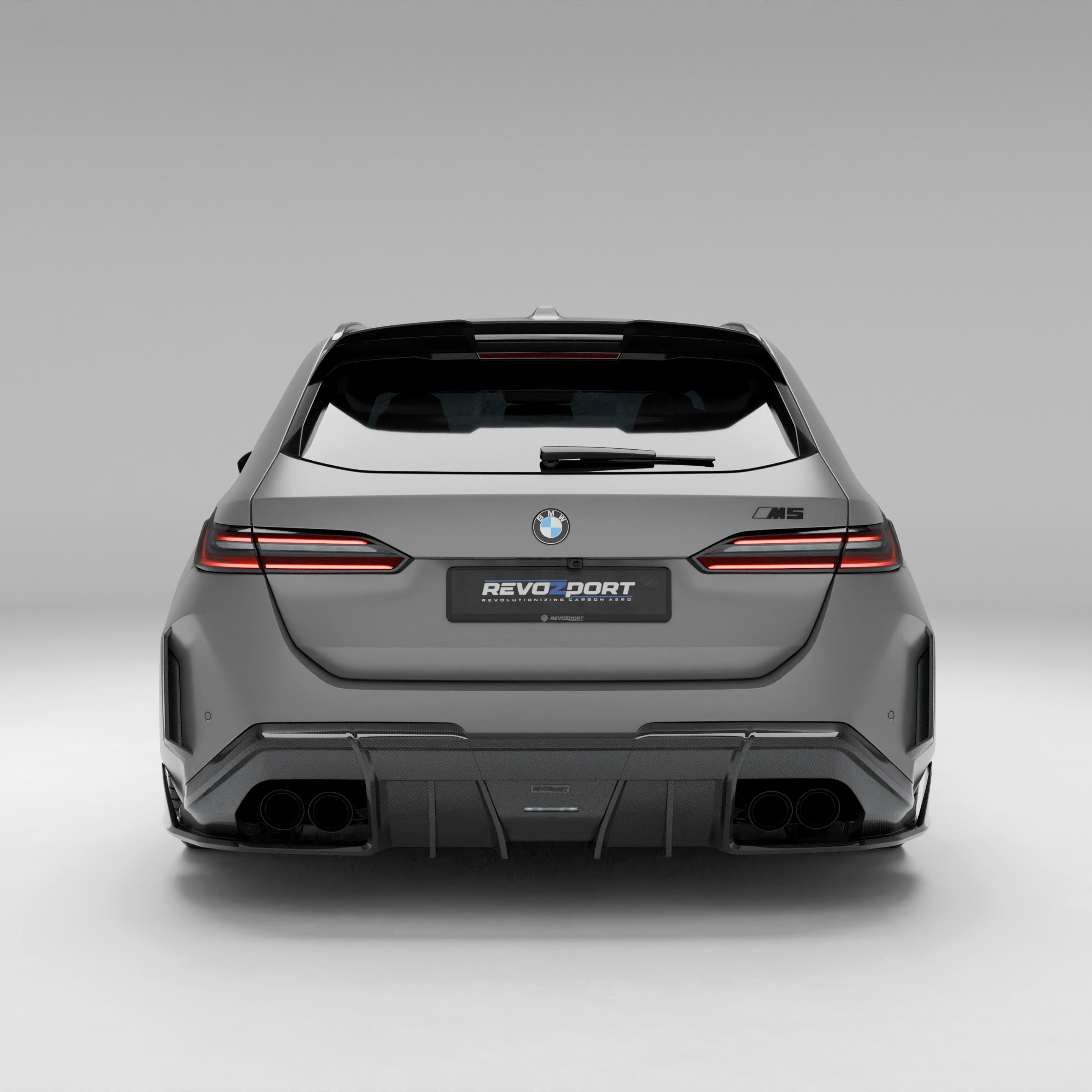 BMW M5 G99 Carbon Fiber Rear Diffuser - Revozport