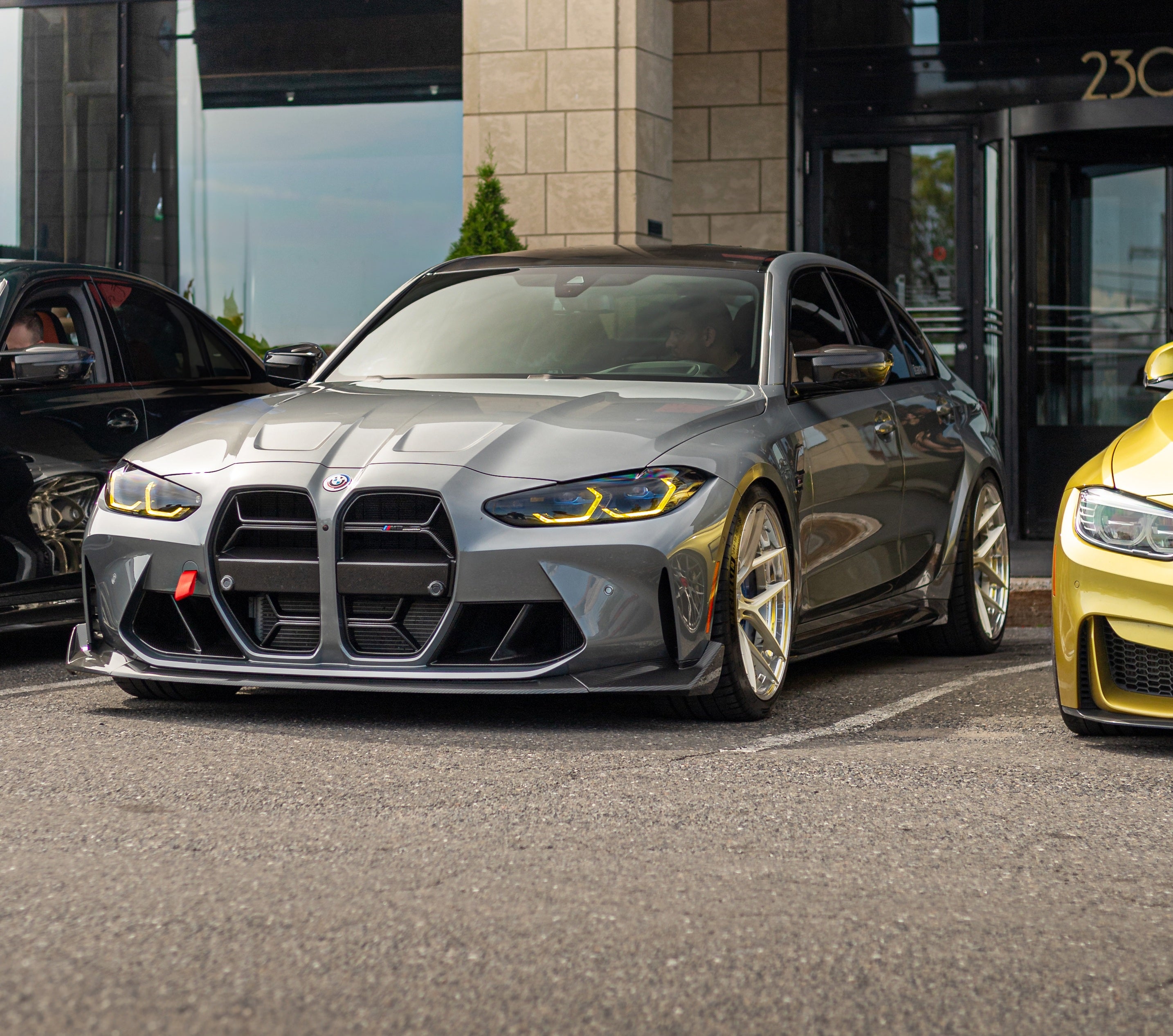 G8X Dry Carbon Fiber V2 Grill With or Without ACC