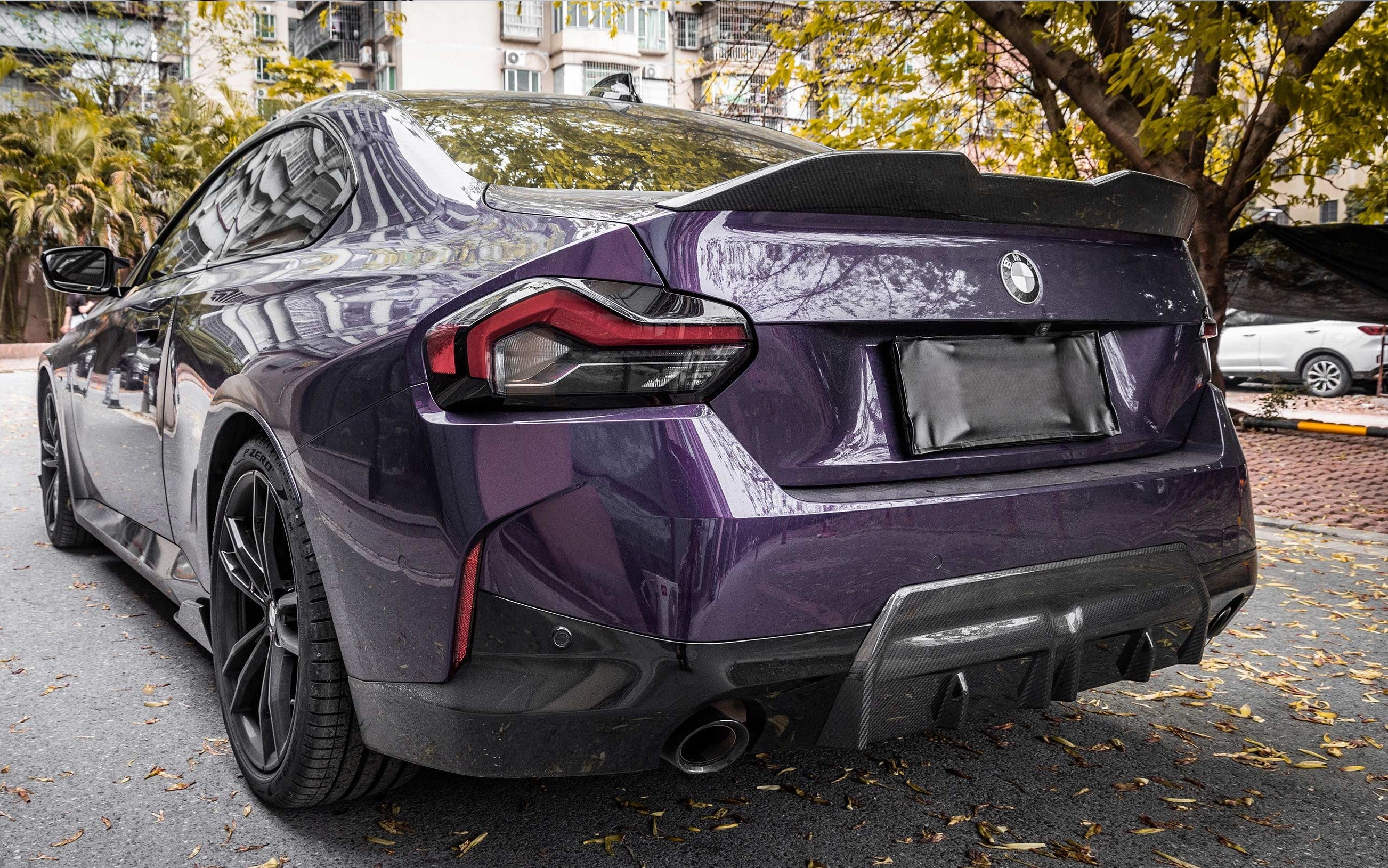 G42 MP Style Dry Carbon Spoiler