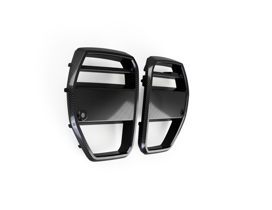 BMW G8X M3 M4 Dry Carbon Fiber Front Grille G80 / G82