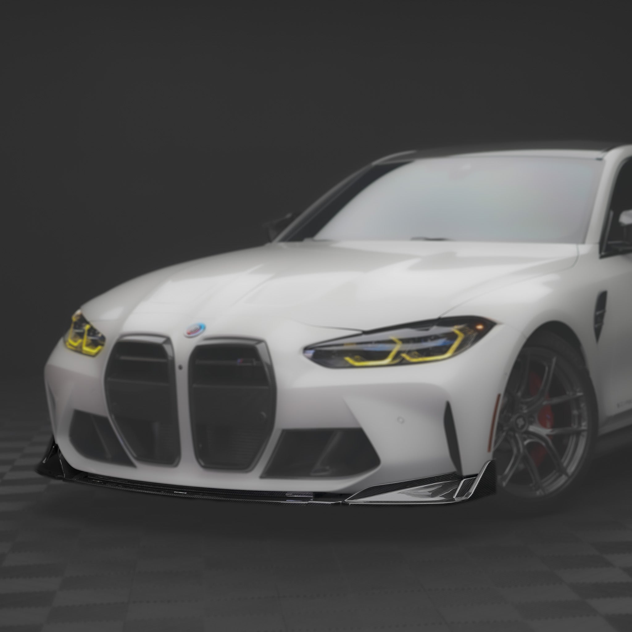 G8X Dry Carbon Fiber CARBONE Splitter