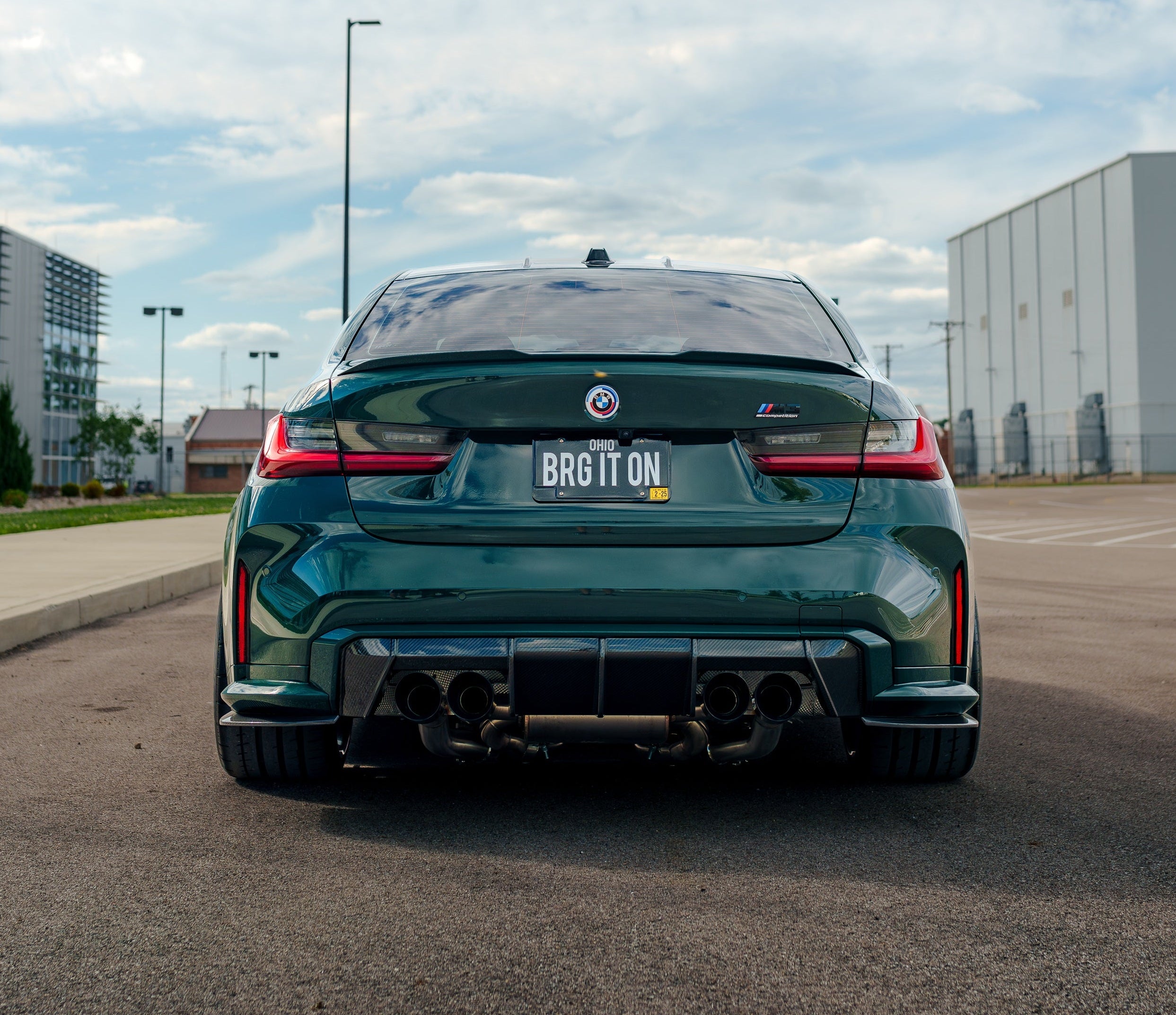 G8X Dry Carbon Fiber V2 Diffuser