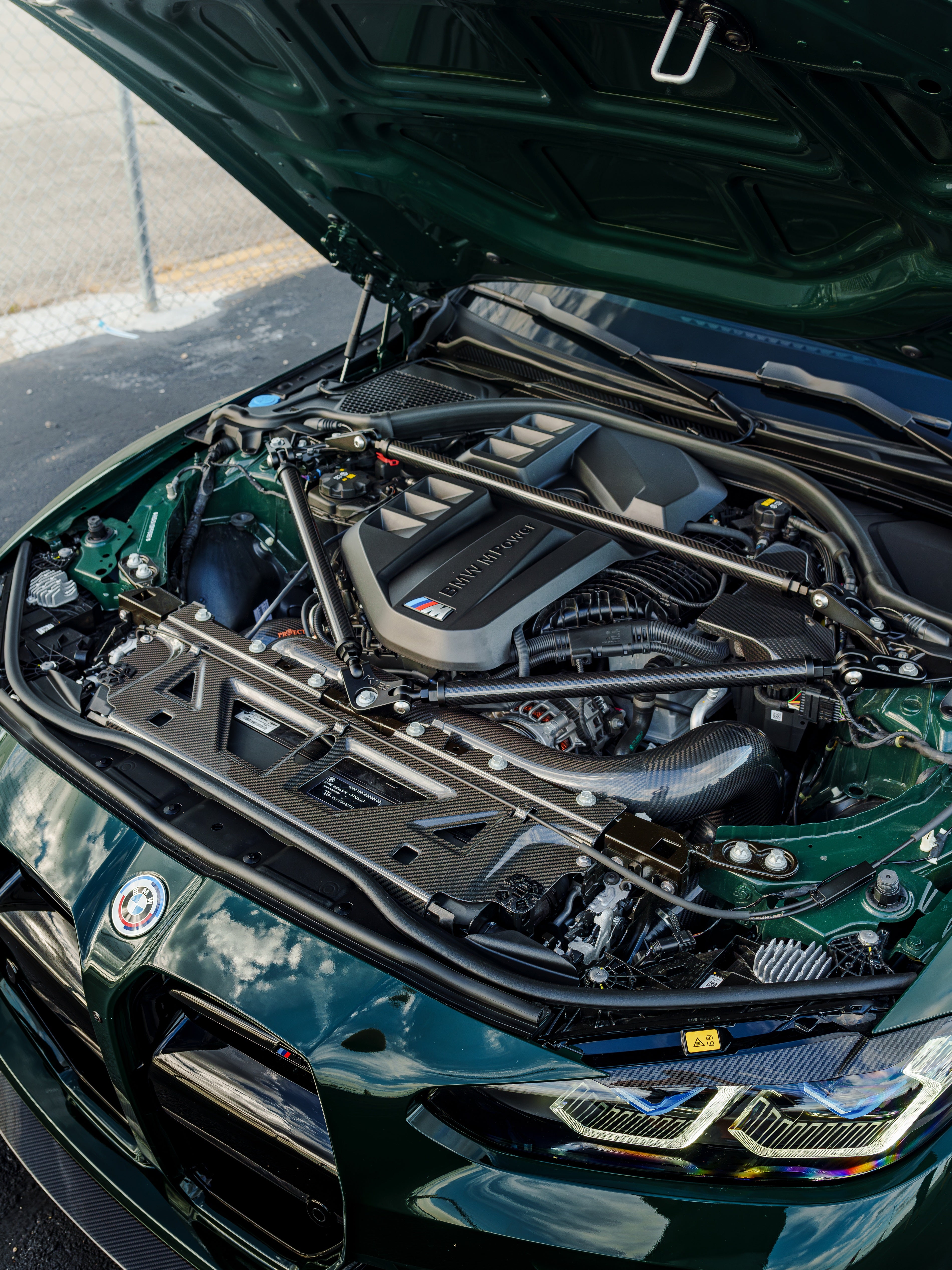 G8X Dry Carbon Fiber Cooling Shroud