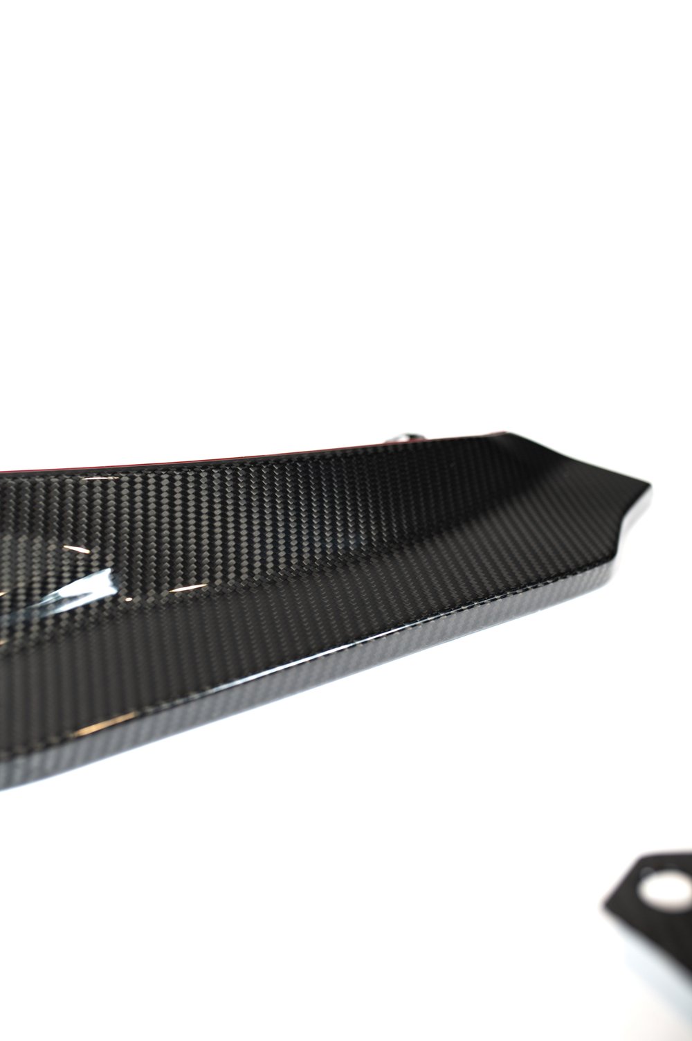 Custom carbon fiber front lip G8X