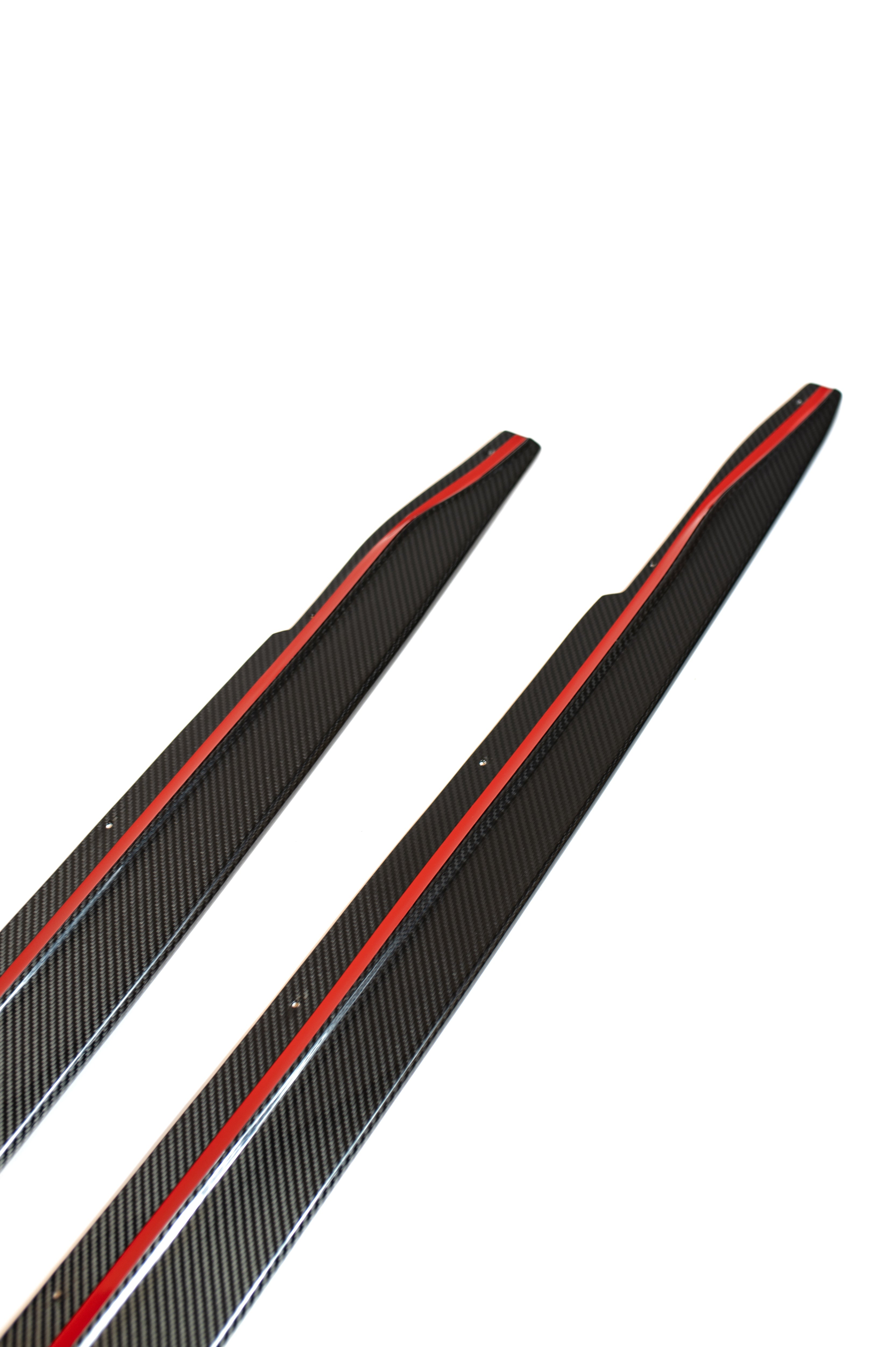 G8X carbon fiber side skirts