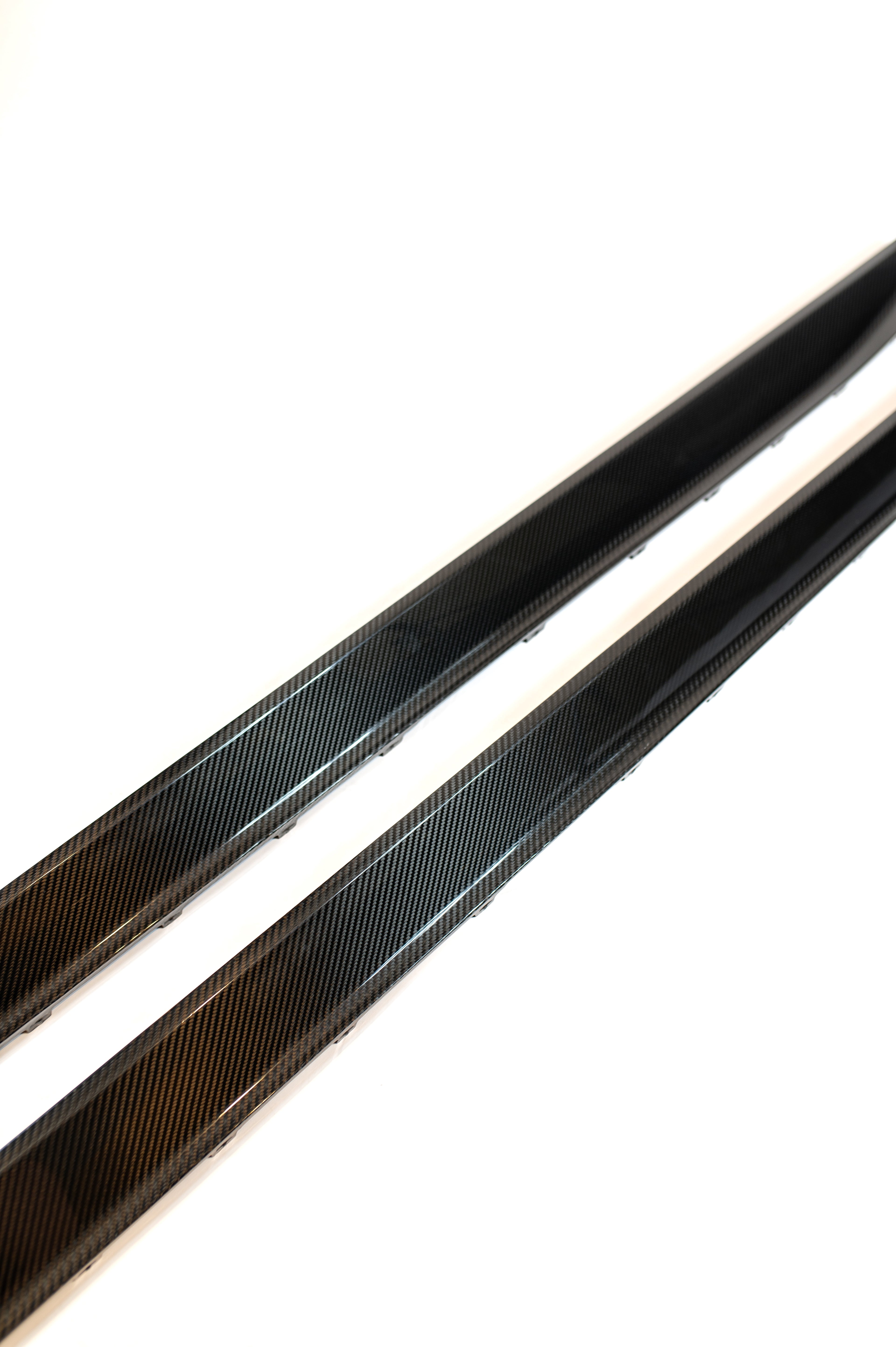 G8X carbon fiber side skirts