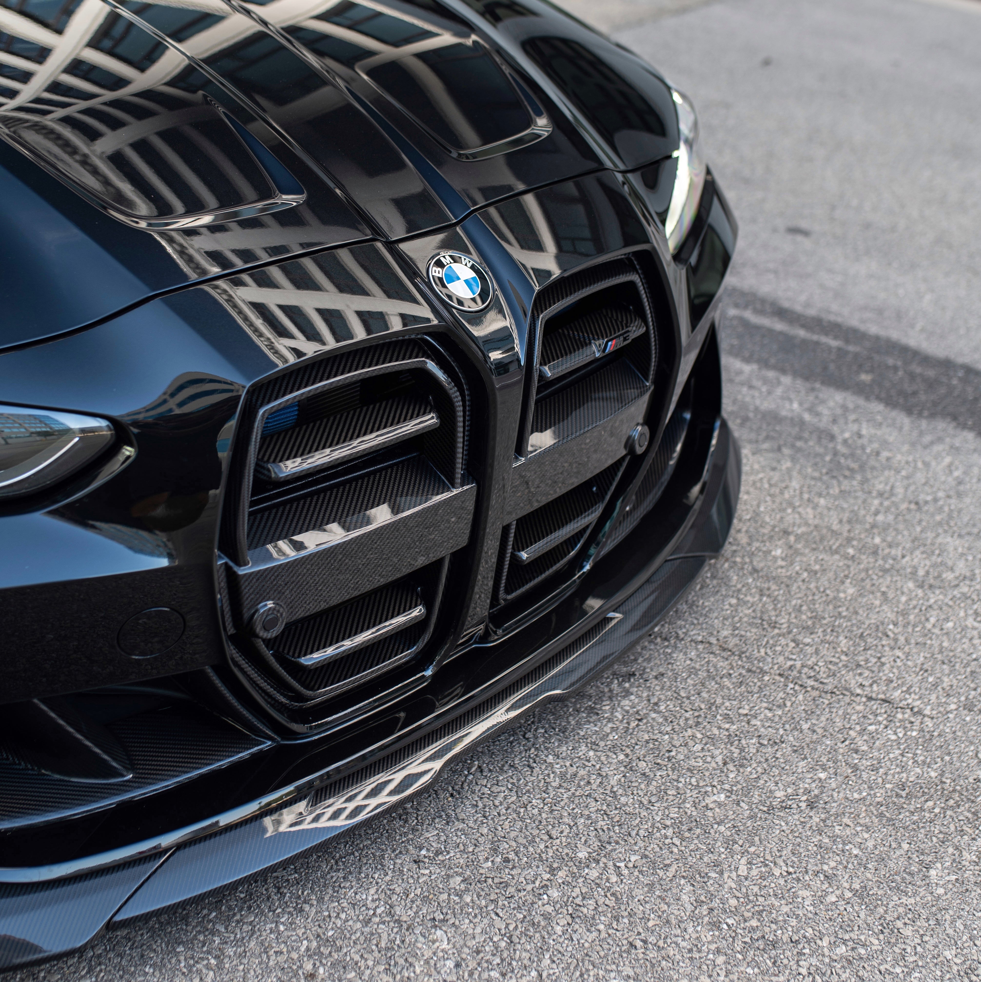 G8X SQ-B Style Dry Carbon Fiber Front Lip
