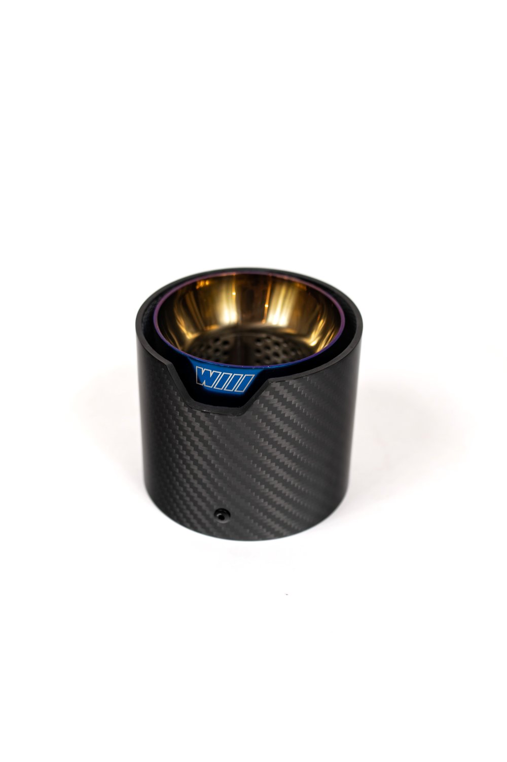 Slip-on carbon fiber exhaust tips G8X