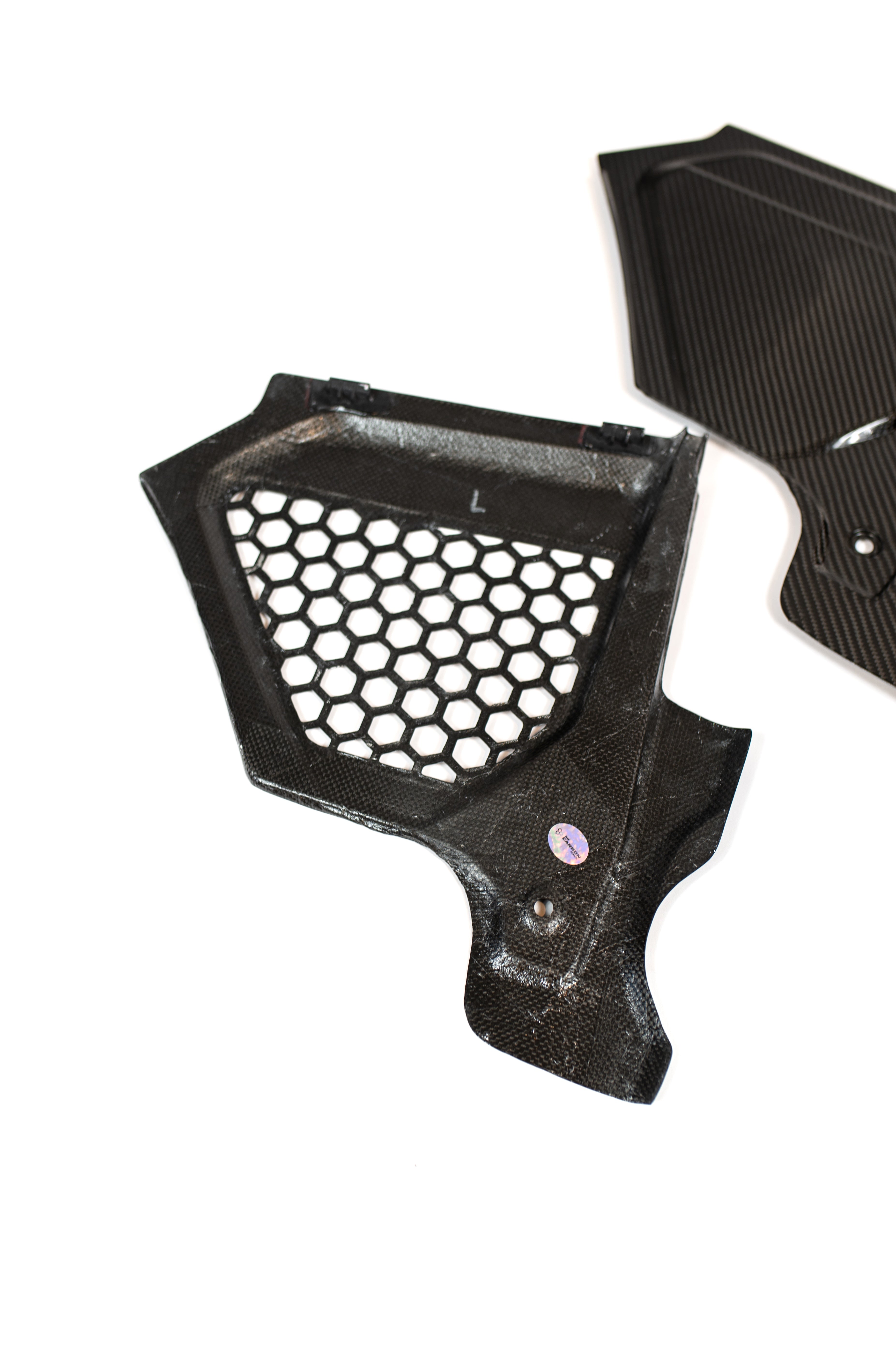 Dry carbon fiber rear vent covers G8X