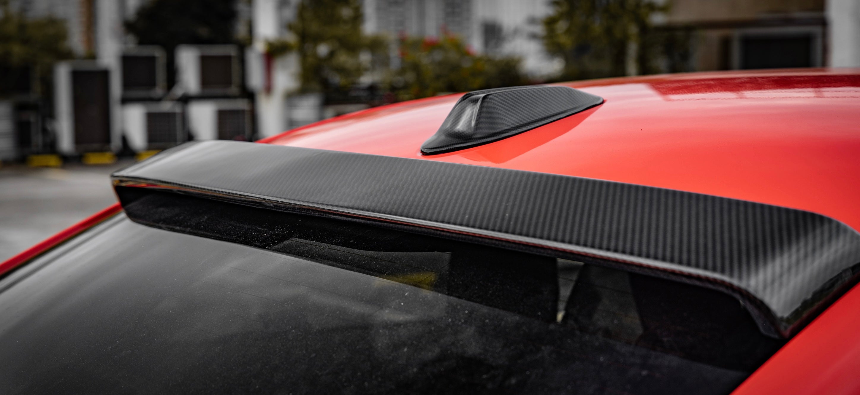 M2 G87 MP Style Dry Carbon Fiber Roof Spoiler