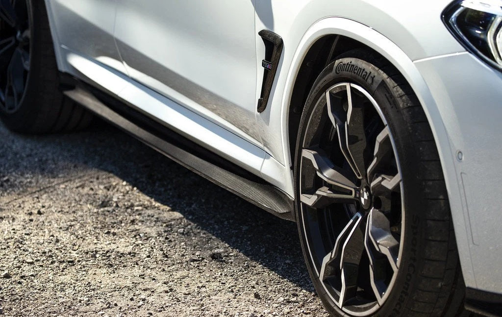 F97/F98 X3M/X4M PRELCI V1 Style Side Skirts