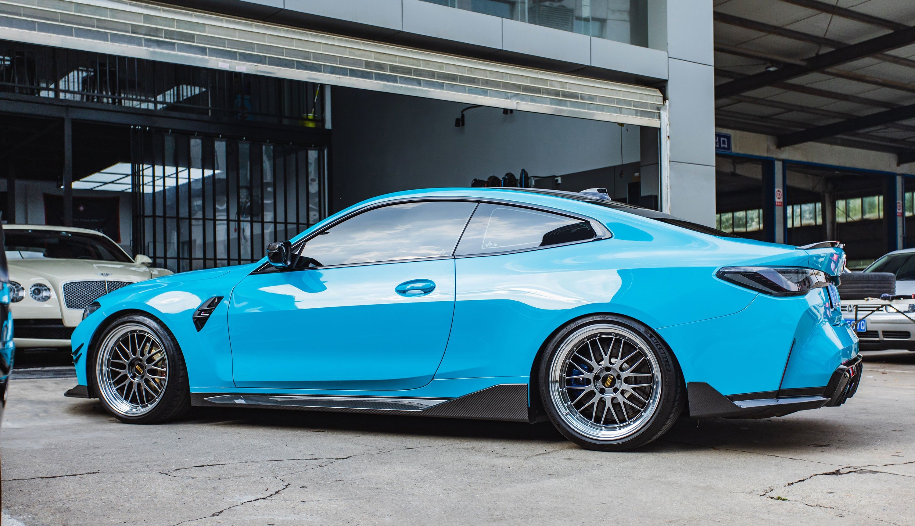 G8X Dry Carbon Fiber MP Style Side Skirts