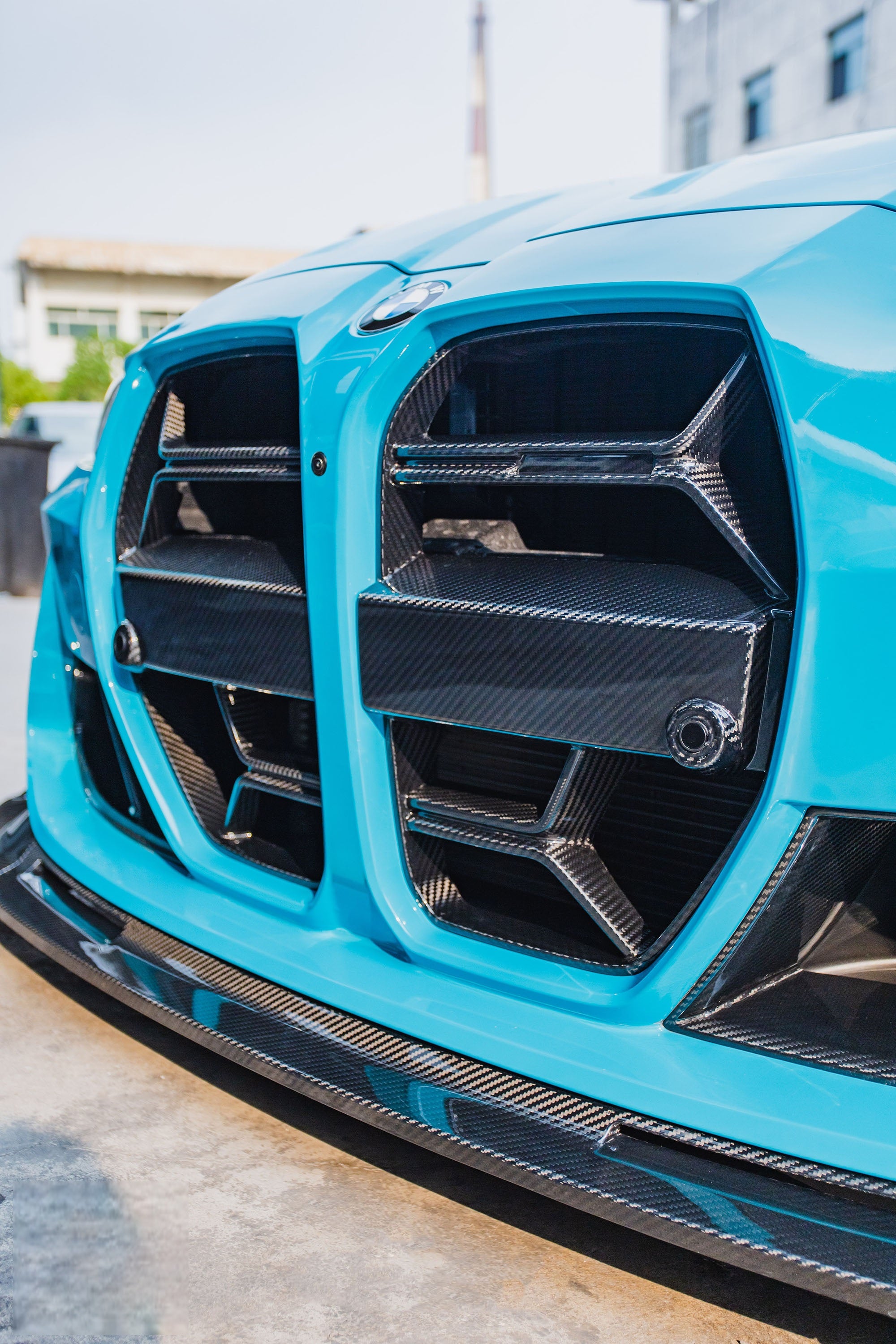 G8X Dry Carbon Fiber V2 Grill With or Without ACC