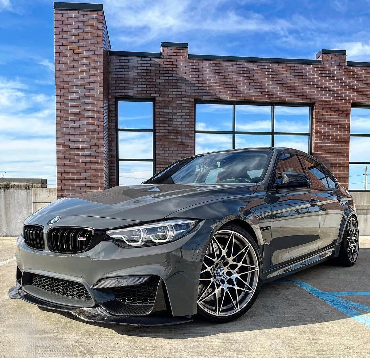F8X M3 M4 Carbon PSM Front Lip