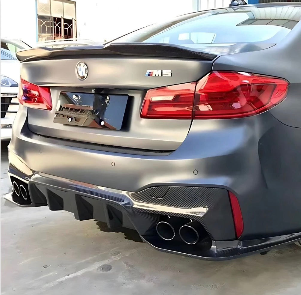 F90 NW Style Dry Carbon Fiber Spoiler