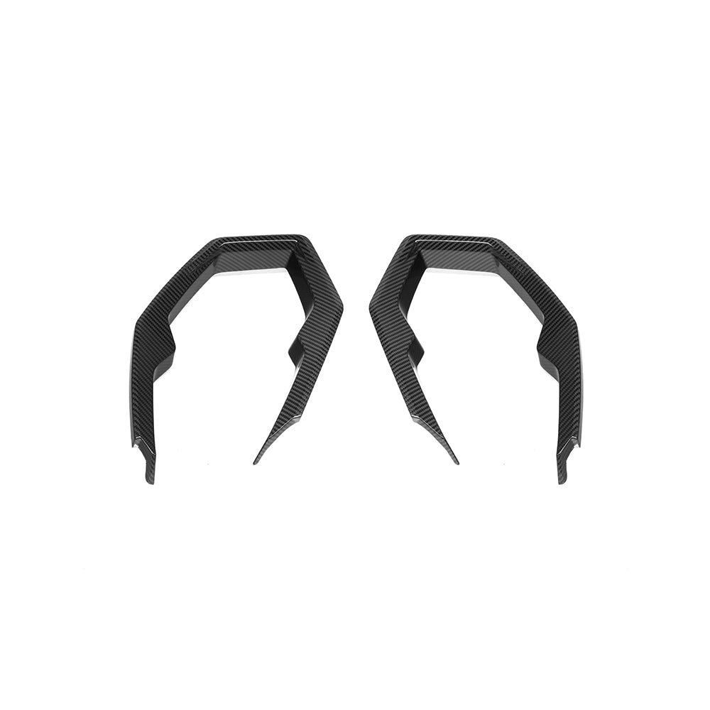 XM G09 SQ Style Dry Carbon Exhaust Tip Trim