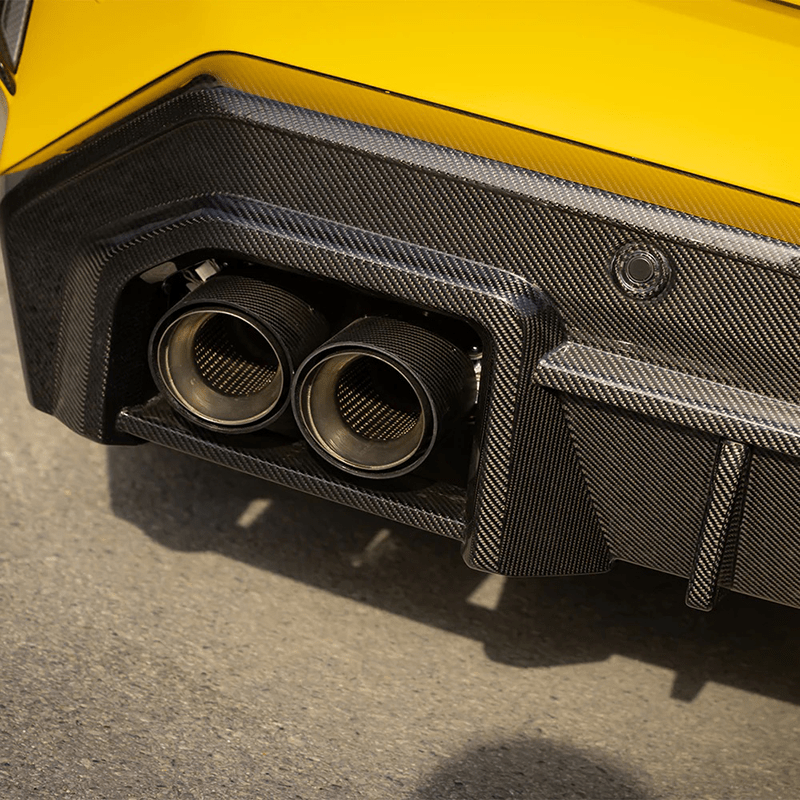 G90/G99 M5 OEM Style Dry Carbon Fiber Exhaust Tips