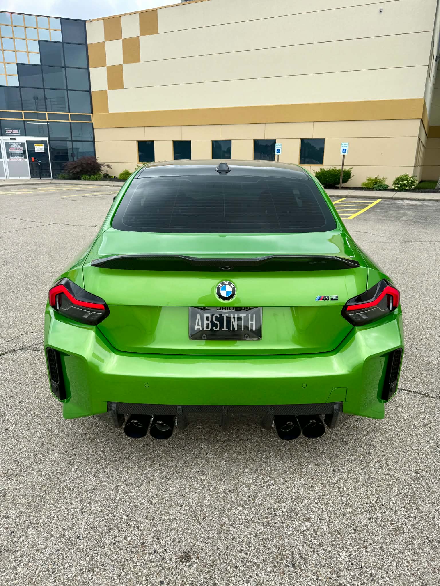 G87 Dry Carbon Fiber Rear Spoiler