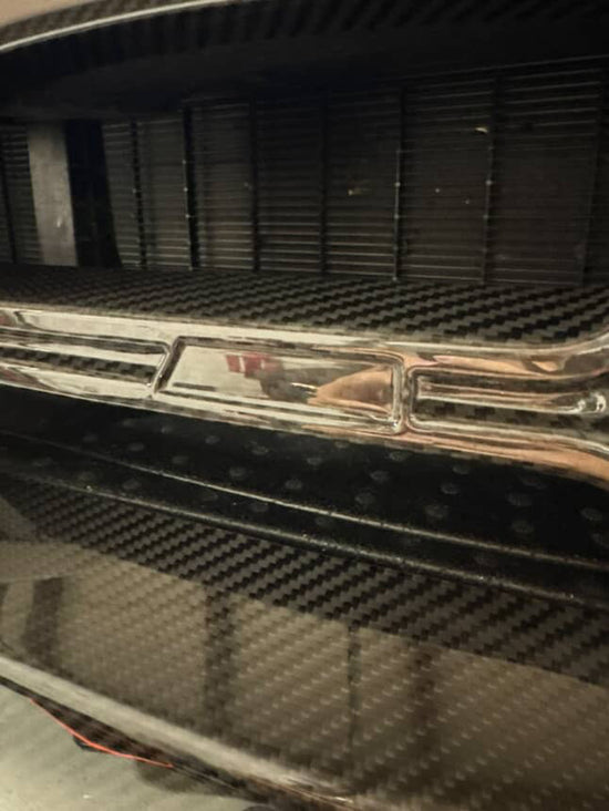 G8X Dry Carbon Fiber V2 Grill With or Without ACC