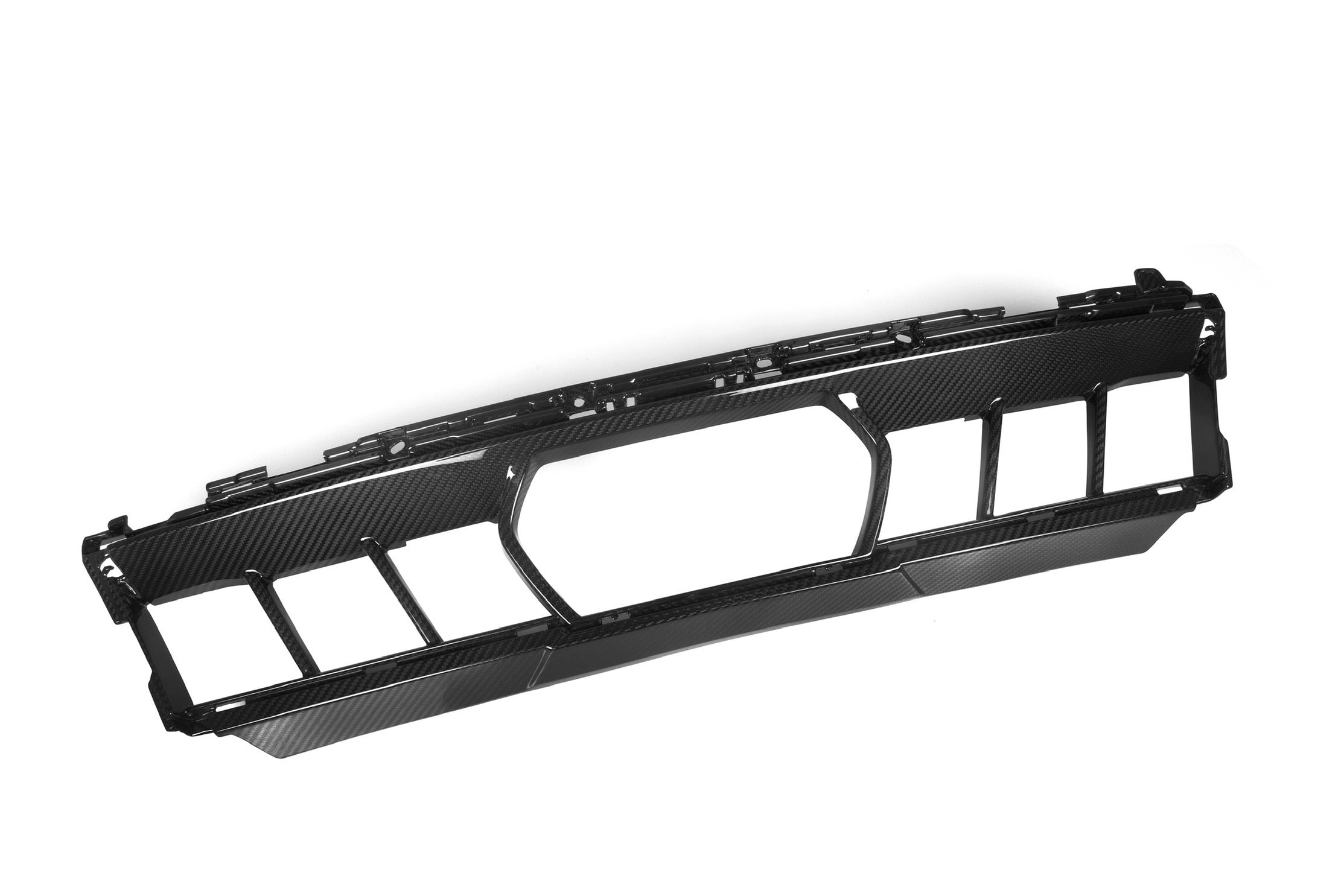 G05/G18 X5 LCI OEM Style Dry Carbon Fiber Front Center Trim