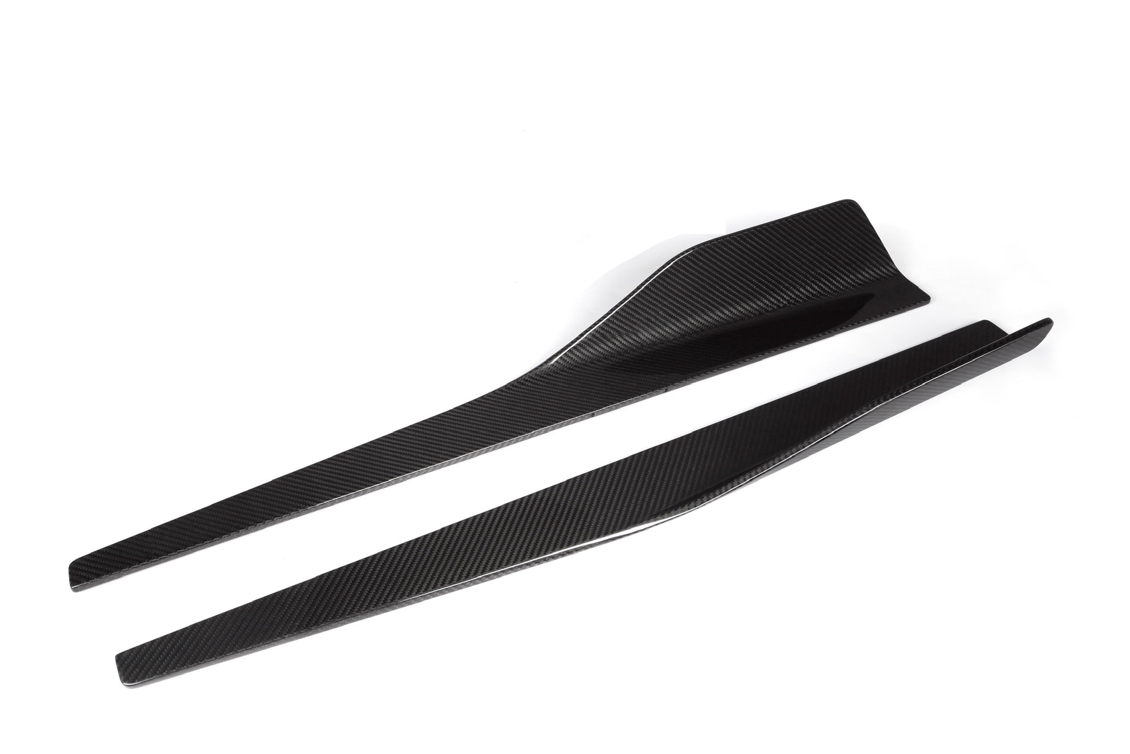 Universal NW Style Dry Carbon Fiber Side Skirt