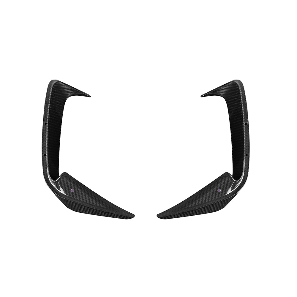4 Series G22/G23 SQ Style Dry Carbon Fiber Rear Vent Trim