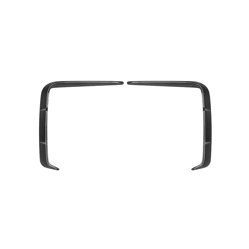 4 Series G22/G23 SQ Style Dry Carbon Fiber Front Vent Trim