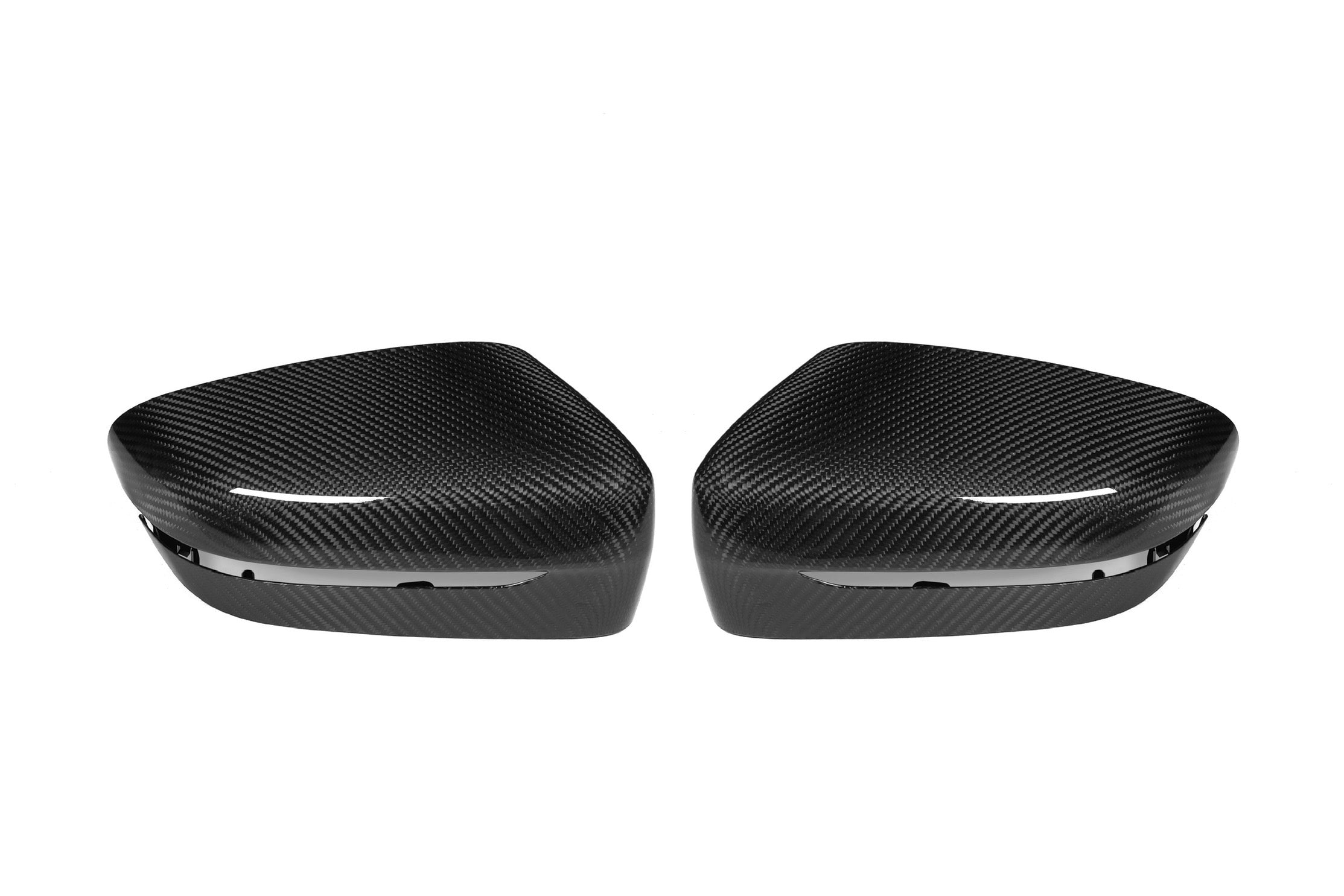 5 Series G30 OEM Style Dry Carbon Fiber Mirror Cover LHD Replacements