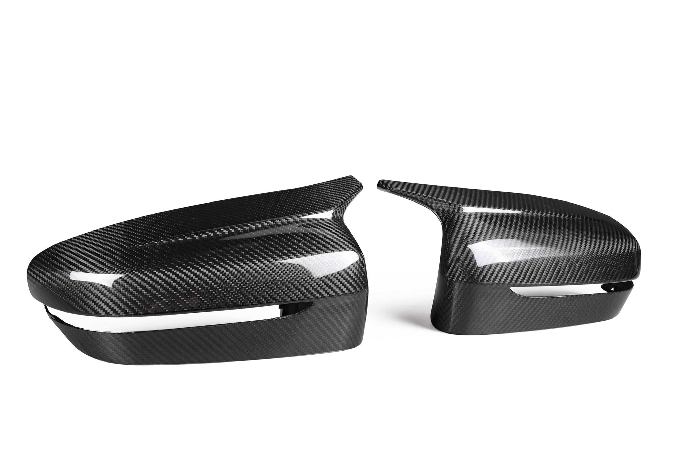 5 Series G30 F9X Style Dry Carbon Fiber Mirror Cover RHD Replacement