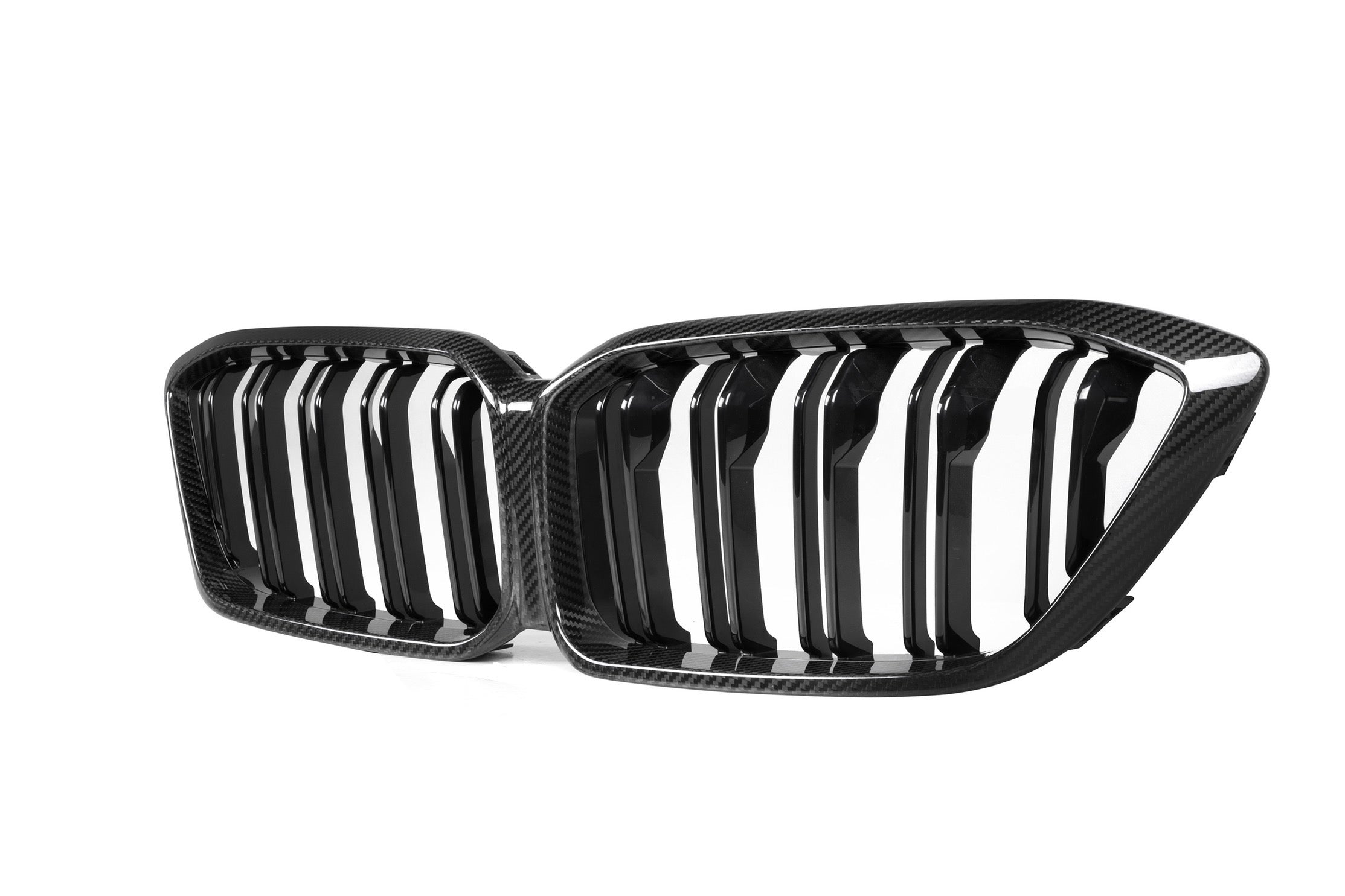 M2C F87 LCI Double Slat Dry Carbon Fiber Grill