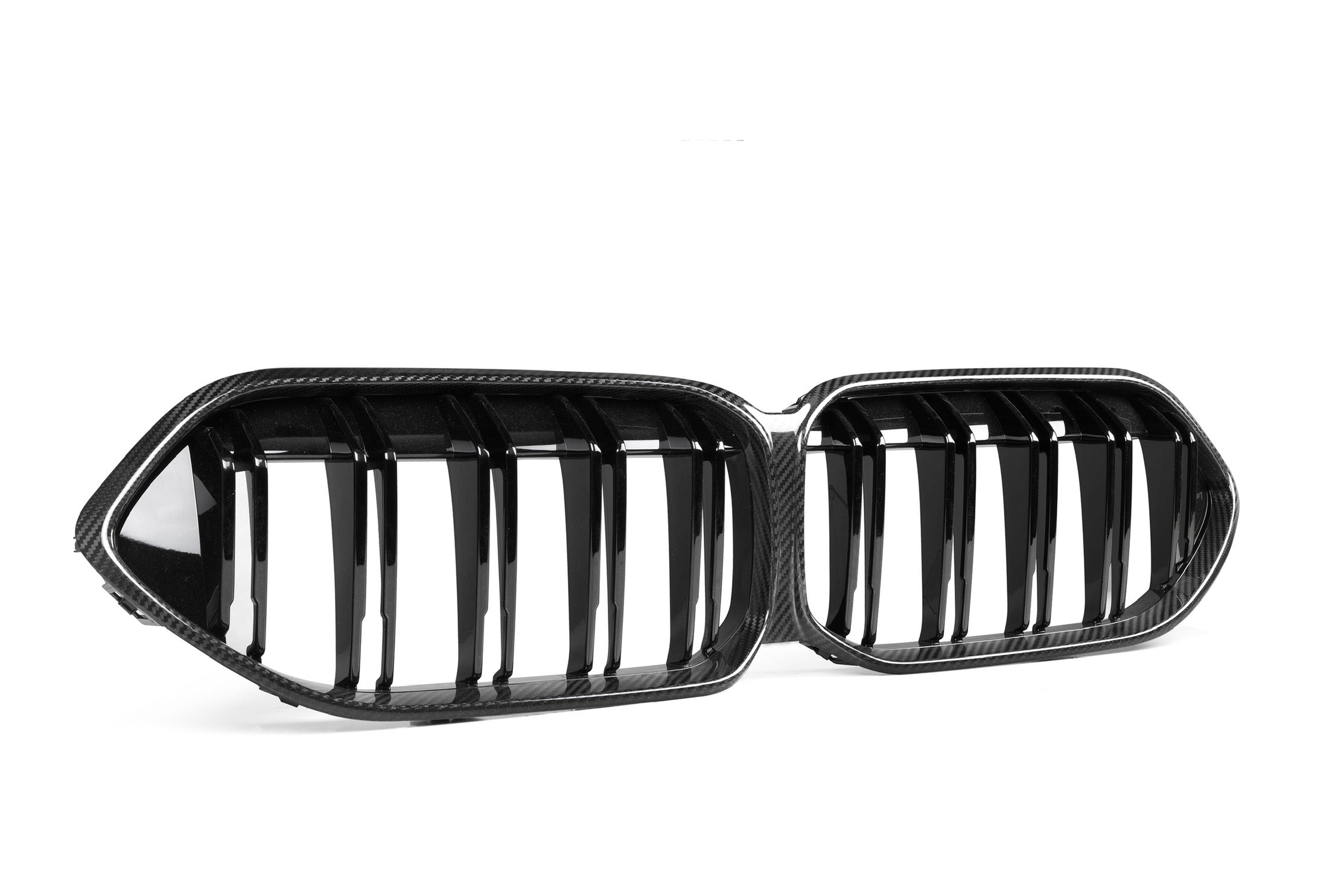 2 Series F44 Double Slat Dry Carbon Fiber Grill