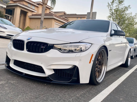F8X Dry Carbon MP Style Lip and Splitters