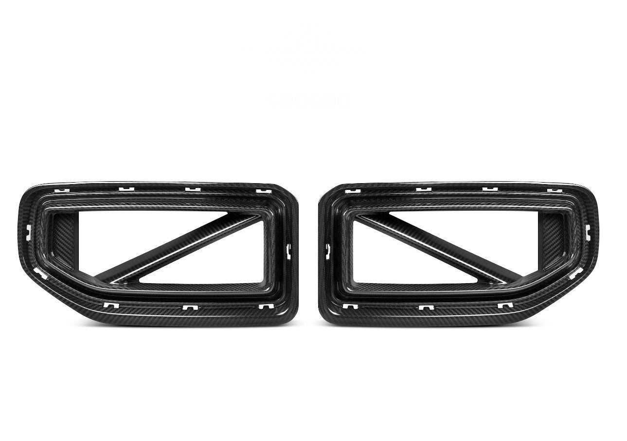 SQ style carbon fiber grills G87