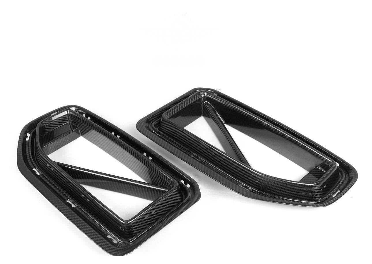 G87 carbon fiber front grills