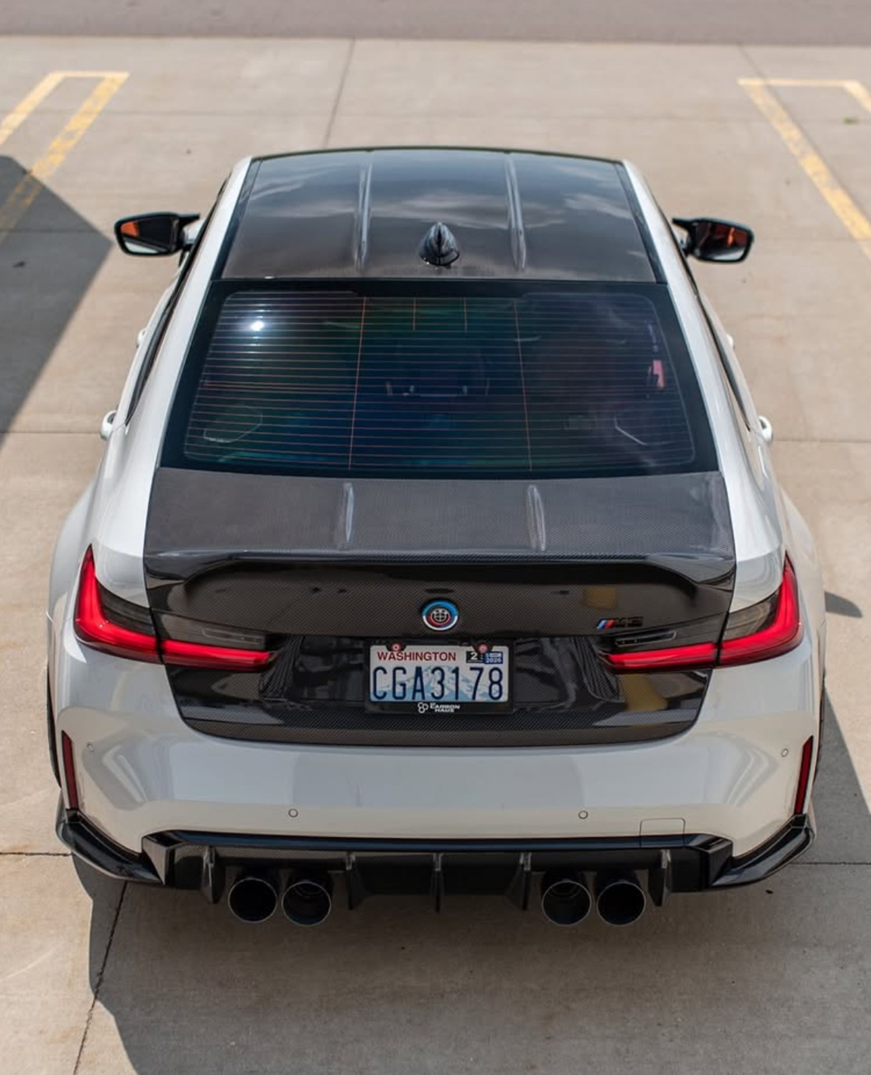 G8X Dry Carbon Fiber CSL Trunk