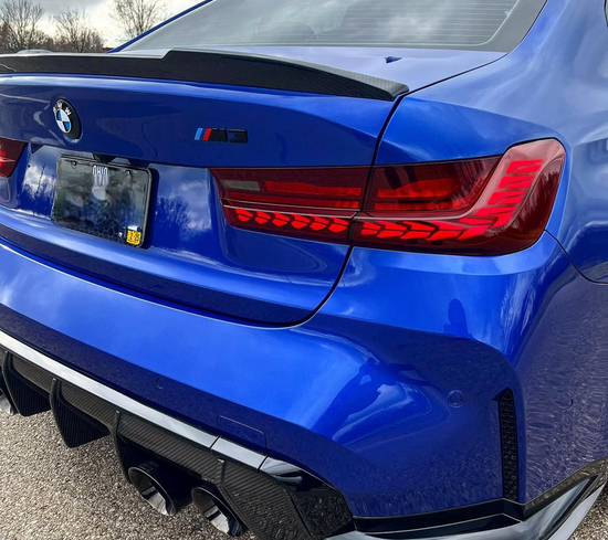 G80 Dry Carbon Fiber Rear CS Spoiler