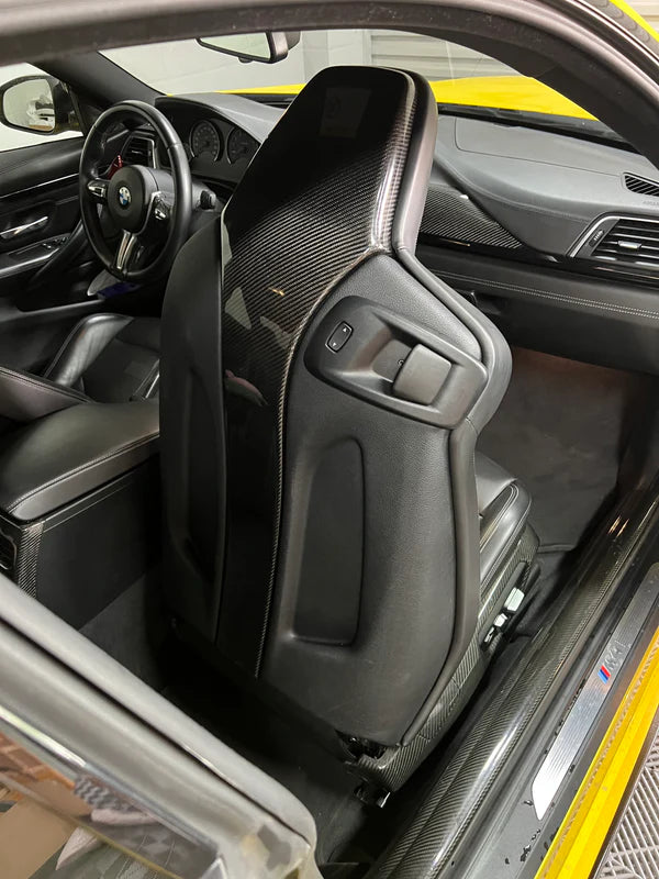 F8X Dry Carbon Fiber Seat Backs