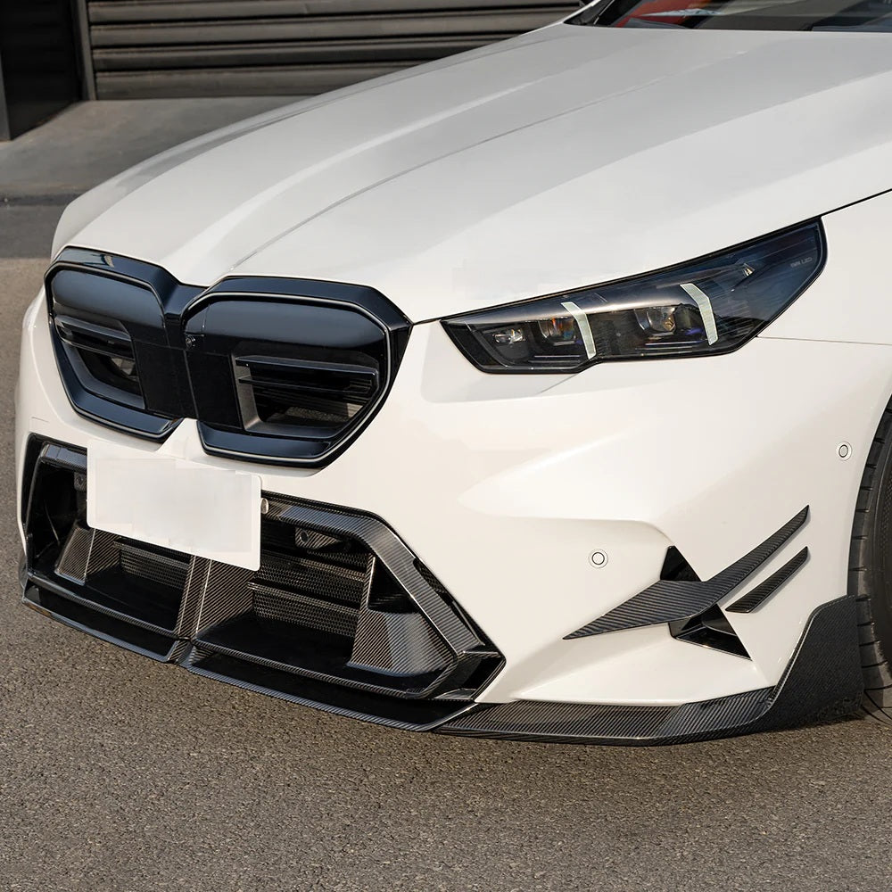 G90 M5 SQ-B Style Dry Carbon Fiber Front Lip