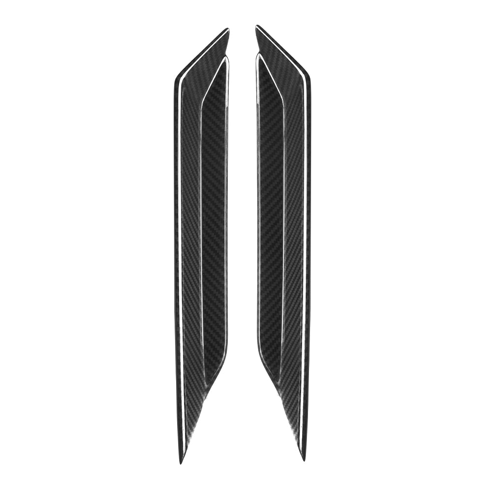 G90 M5 SQ Style Dry Carbon Fiber Reflective Strips Cover Trim