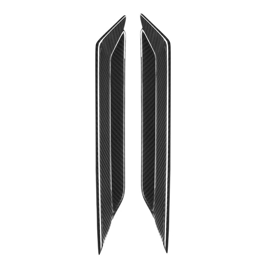G90 M5 SQ Style Dry Carbon Fiber Reflective Strips Cover Trim