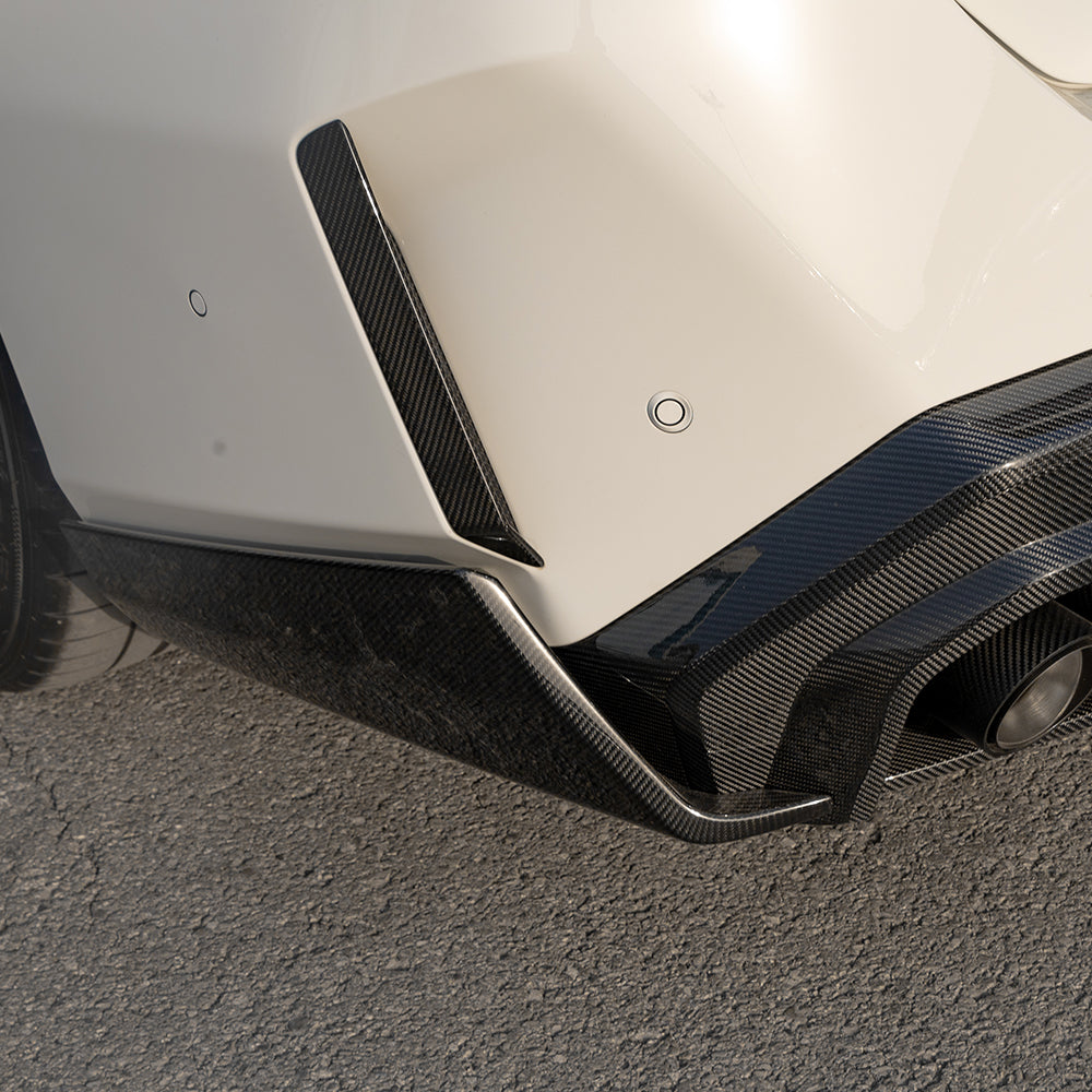 G90/G99 M5 SQ Style Dry Carbon Fiber Reflective Strips Cover Trim