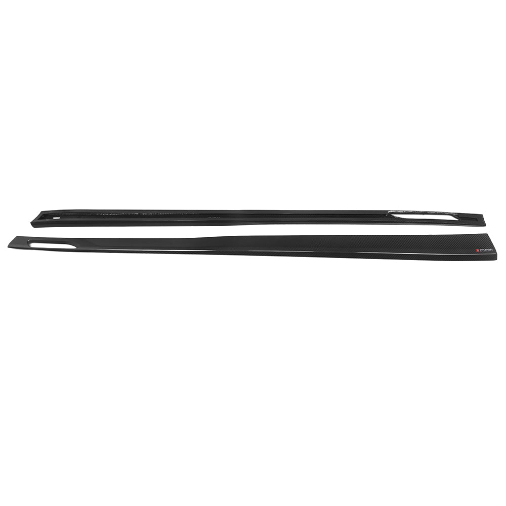 G90 M5 SQ-A Style Dry Carbon Fiber Side Skirt