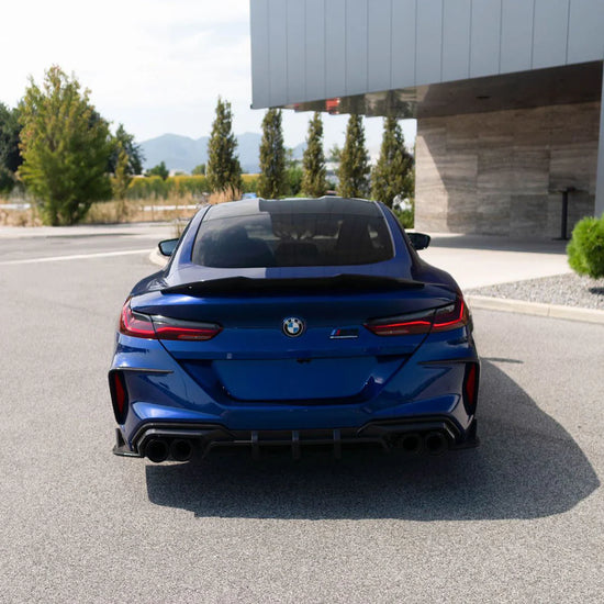 F91/F92 M8 SQ Style Dry Carbon Fiber Diffuser