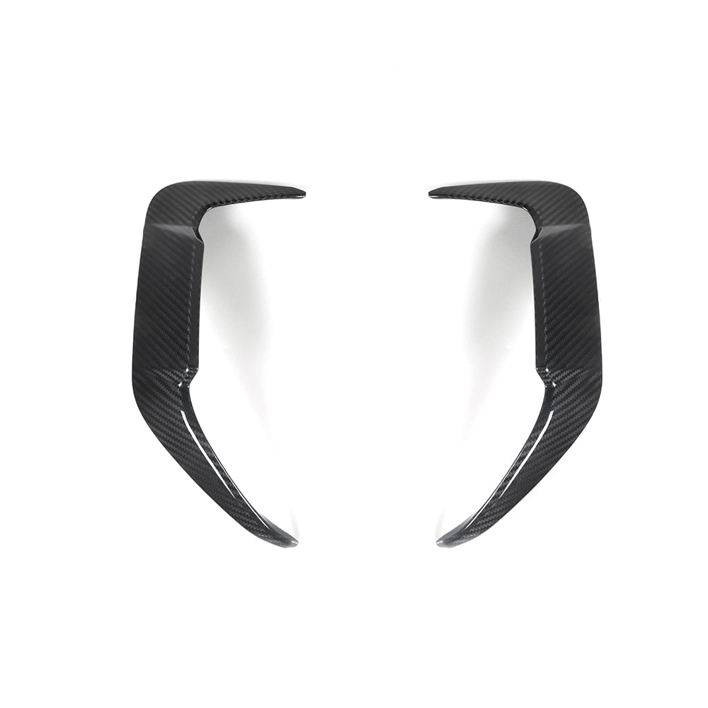 X5M F95/F95 LCI SQ Style Dry Carbon Fiber Rear Vent Trim