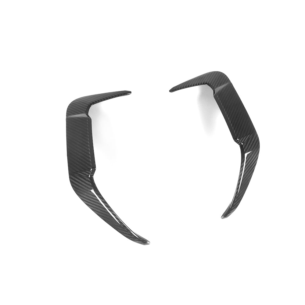 X5M F95/F95 LCI SQ Style Dry Carbon Fiber Rear Vent Trim